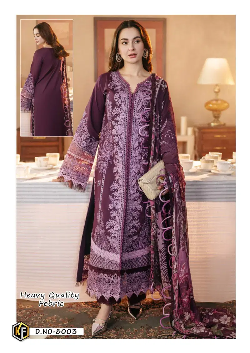 Soha Nazir Vol 8 By Keval Printed Cotton Pakistani Dress Material Order In India